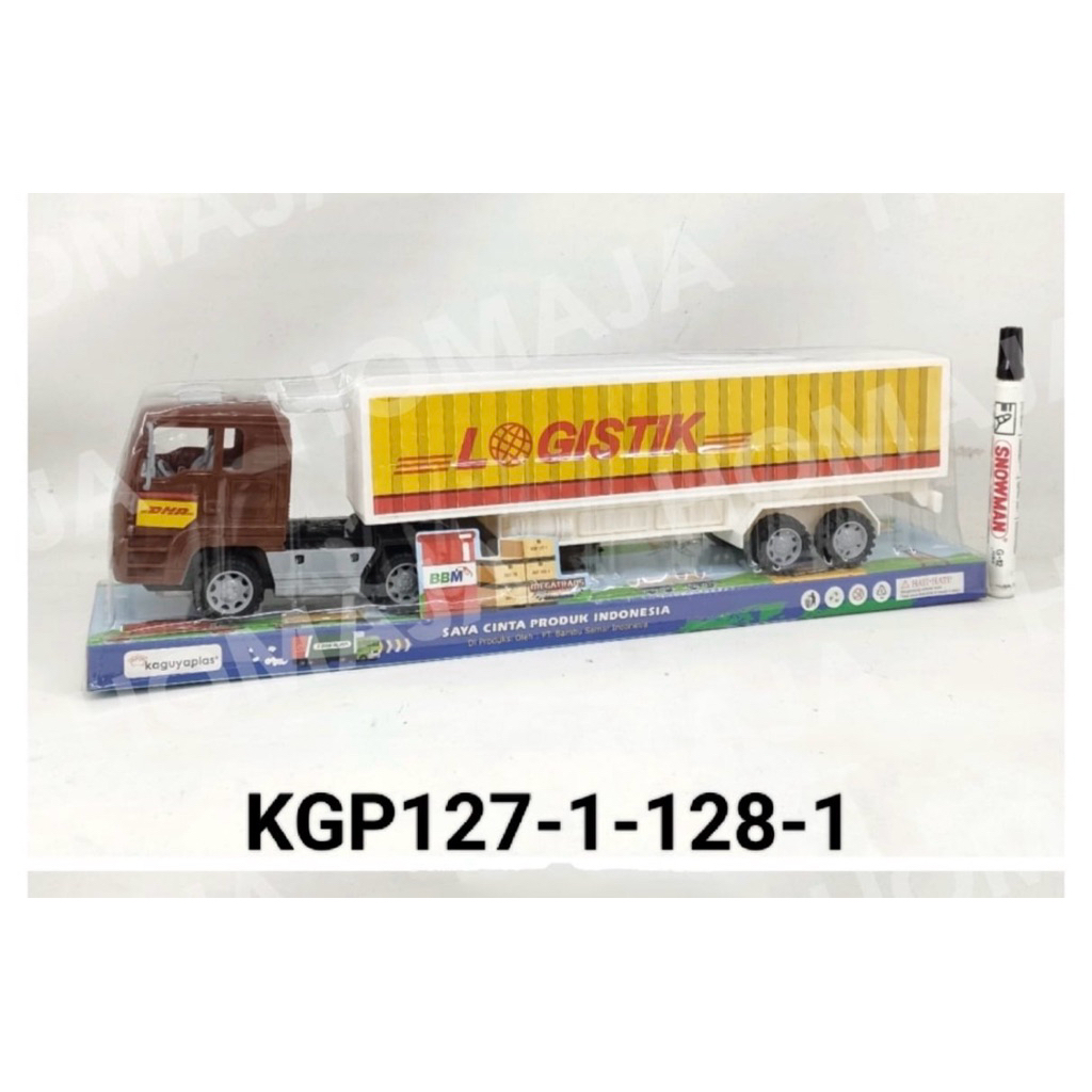 Mainan Truck Logistik / Pertamina - KGP127-1