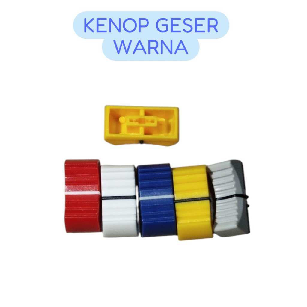 Kenop Fader Geser Warna Knob Slider Potensio Mixer Audio