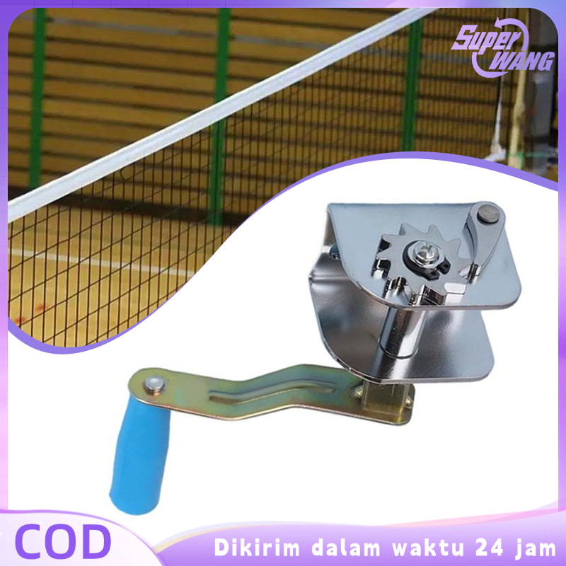Katrol Tiang Volly Katrol Tiang Badminton Katrol Tiang Peralatan Lapangan Katrol Kerekan