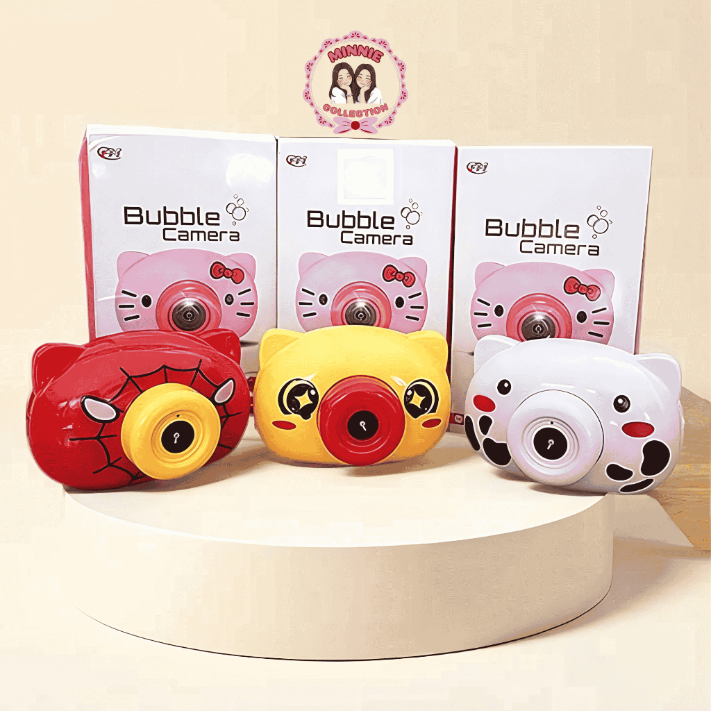 MAINAN ANAK FU 1144 MAINAN BUBBLE CAMERA MUSIK WARNA RANDOM