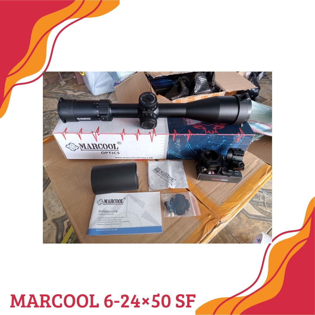 MARCOOL ASSAILANT OPTICS 6-24×50 SF (Side Focus) || Teleskop zoom 6x -24x marcool