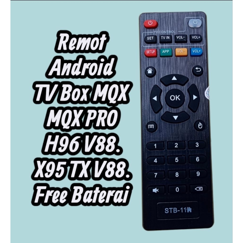 Remot STB Pro / H96 Max / V88 Tanpa Setting