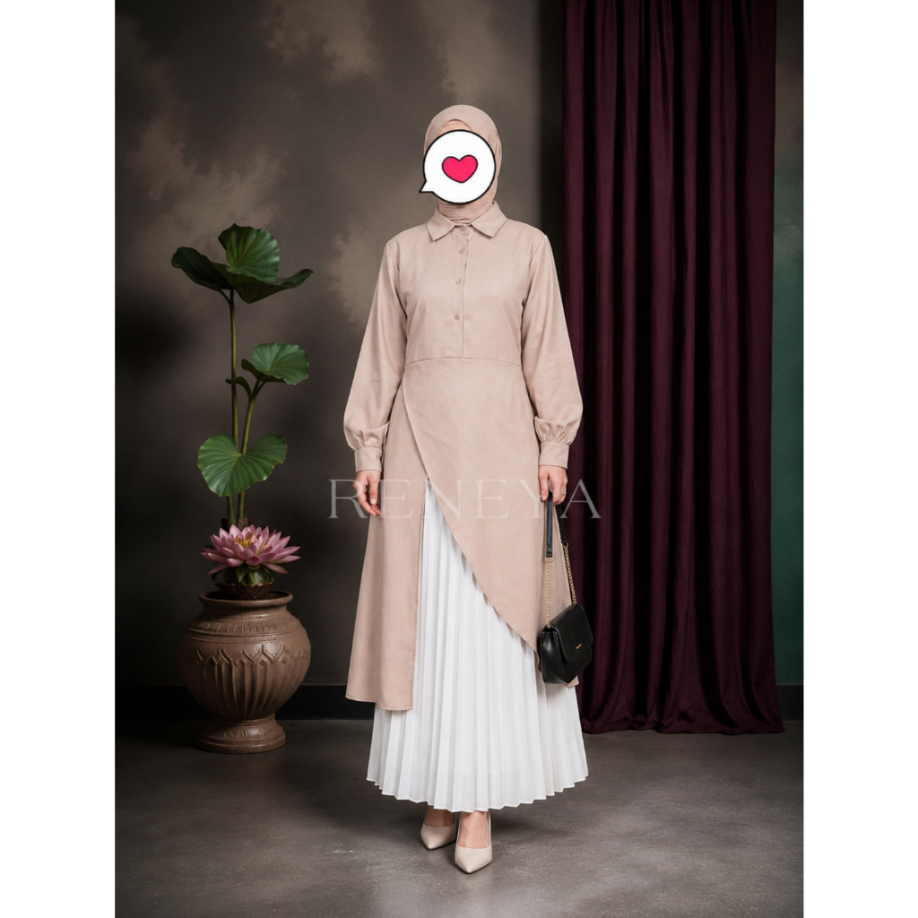 Revana Tunik | Tunik Wanita | Tunik Busui Friendly | Tunik Muslimah | Atasan Kerja | Atasan Kuliah |