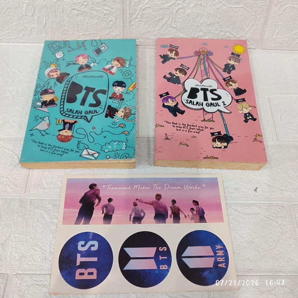 Preloved Buku Novel Remaja BTS