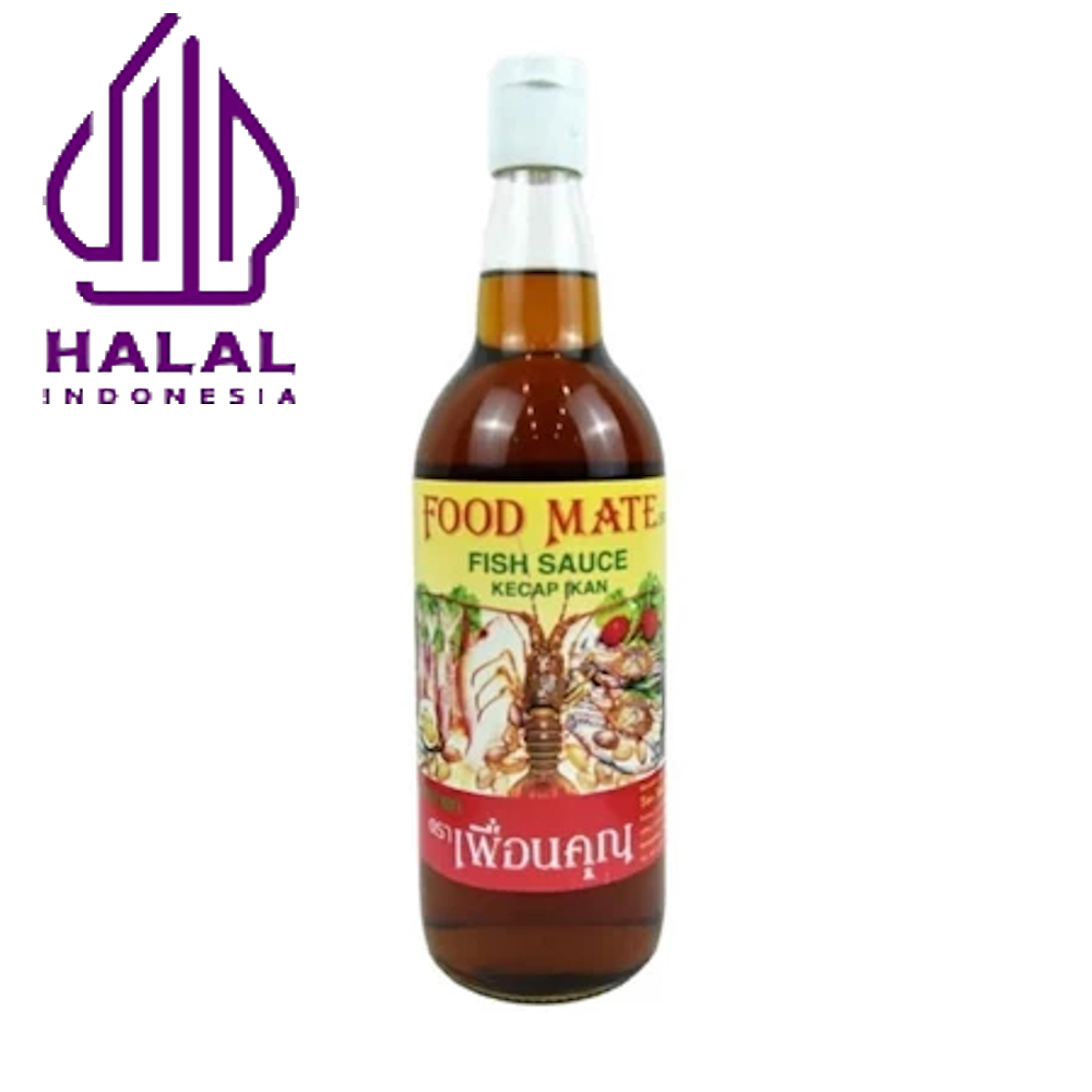 Food Mate Fish Sauce 750 mL - Kecap ikan Premium Import - HALAL MUI