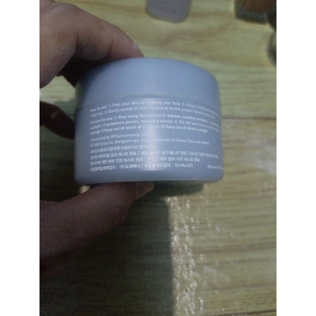 Abib moisturizer