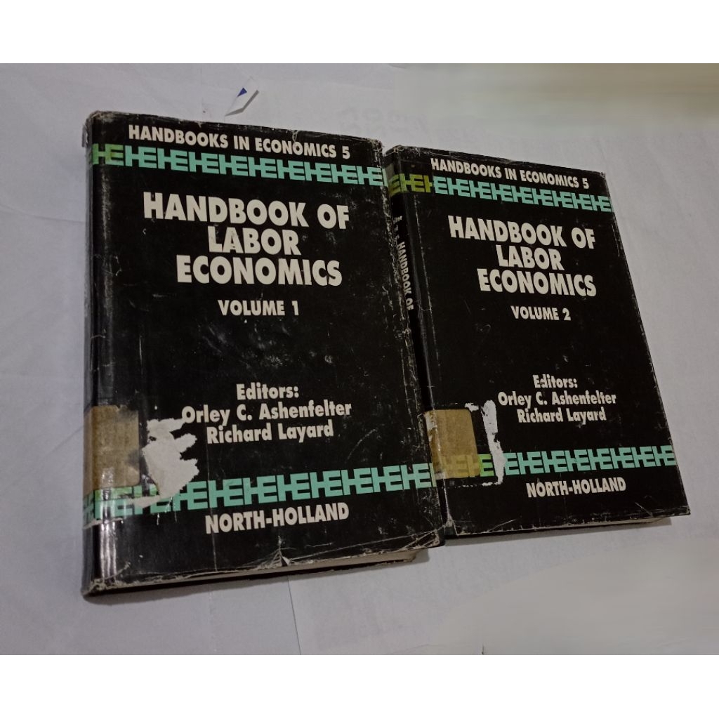Handbook of Labor Economics Volume 1 & Volume 2 by Orley C.Ashenfelter
