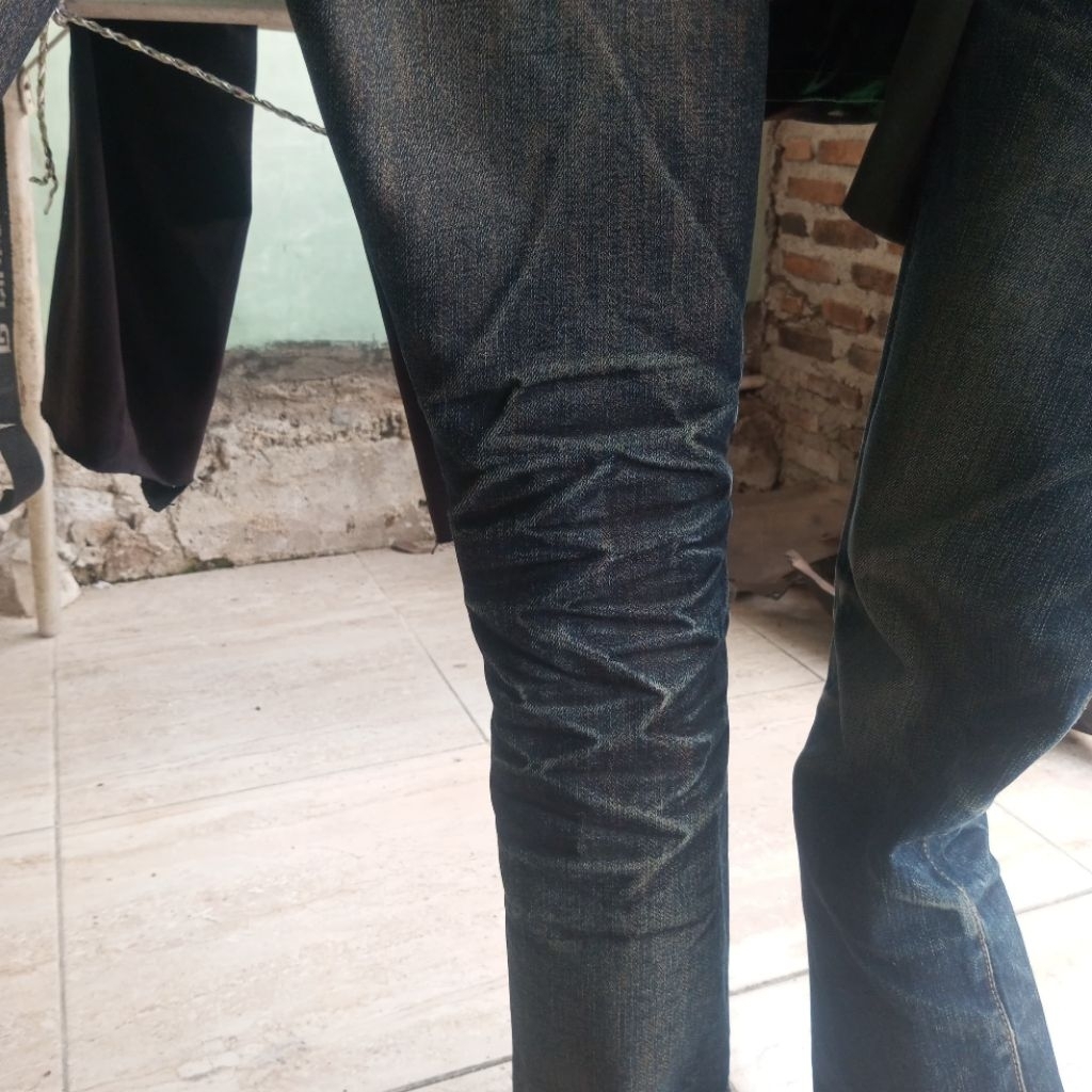 SAGE Denim Artikel RAGER EARTH 19 Oz Size 29,Pemakean 6 Bulan Blm Seawash/Handwash