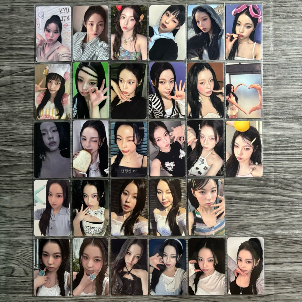 [READY] NMIXX KYUJIN OFFICIAL PHOTOCARD BLUE VALENTINE Fe3O4 FORWARD STICK OUT BREAK A MIDSUMMER NMI