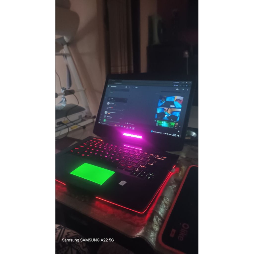 laptop dell alienware editing video no minus