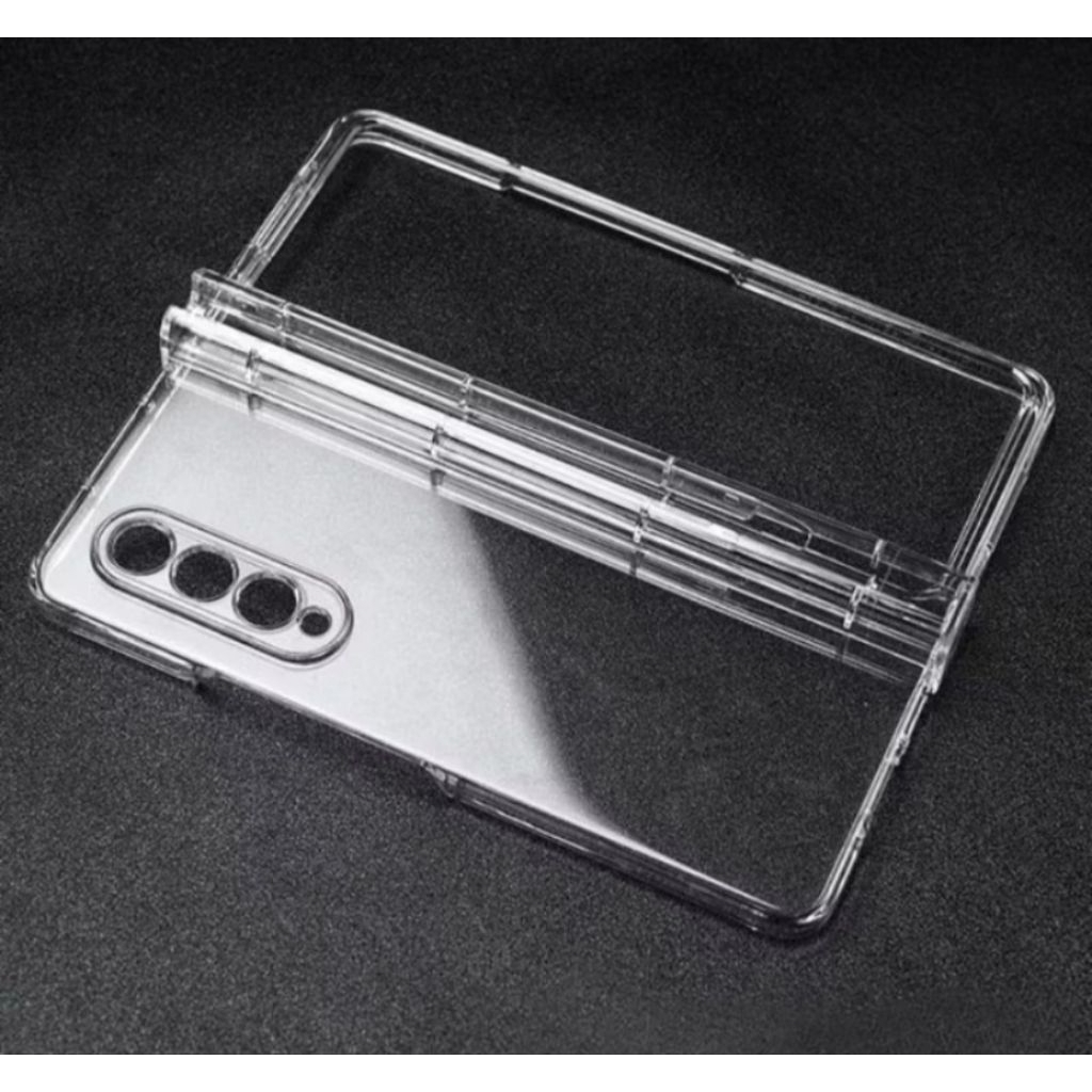 Case Samsung Z Flip 1 2 3 4 5 6 Hardcase Casing Acrylic Bening Transparan