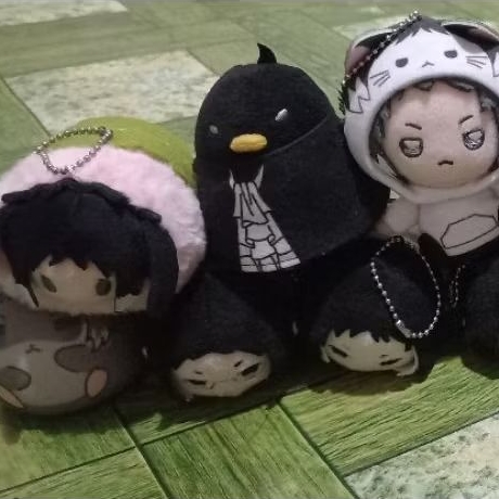 (BACA DESKRIPSI)PLUSH/BONEKA AKUTAGAWA RYUNOSUKE BSD BUNGO STRAY DOGS