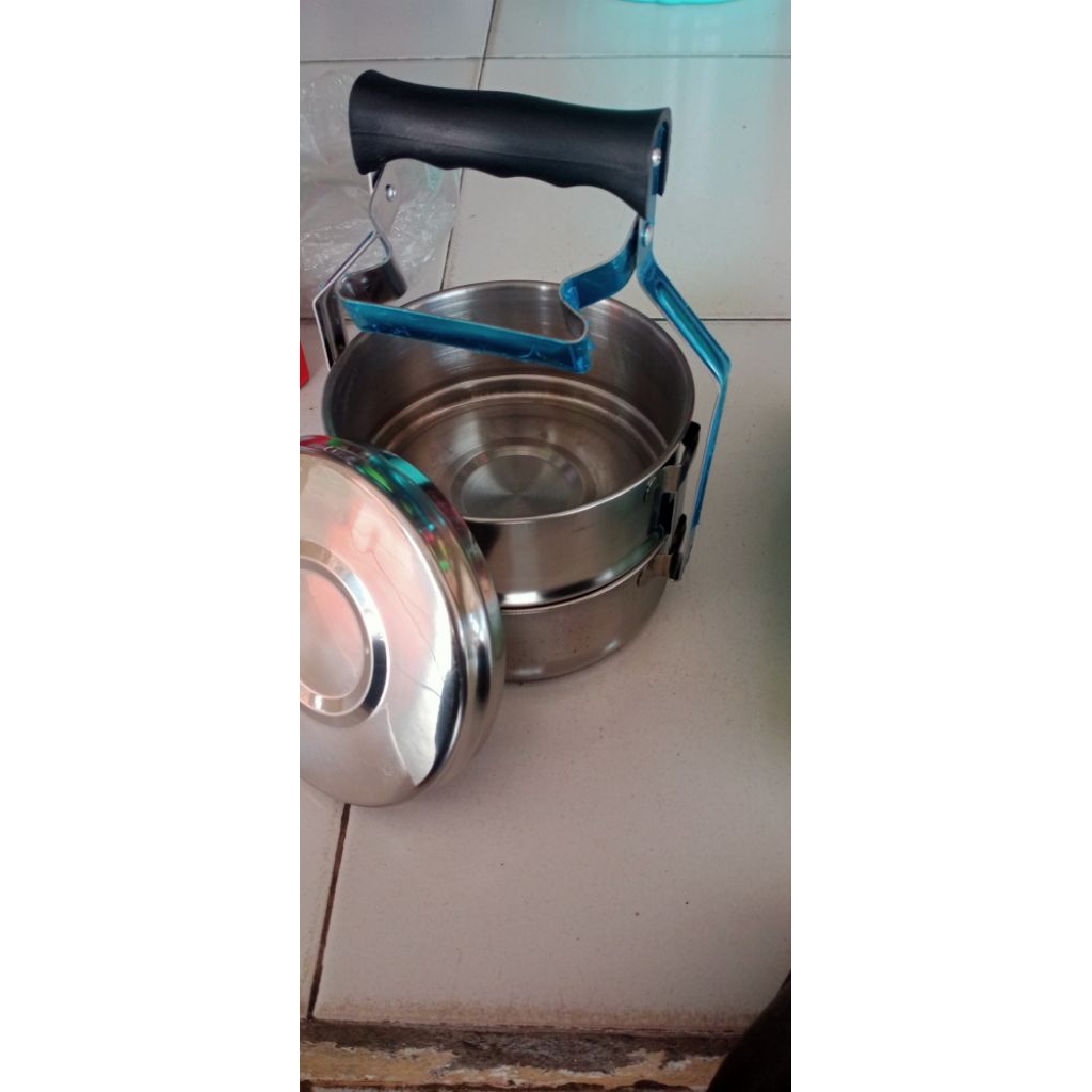 RANTANG STAINLESS SUSUN 2