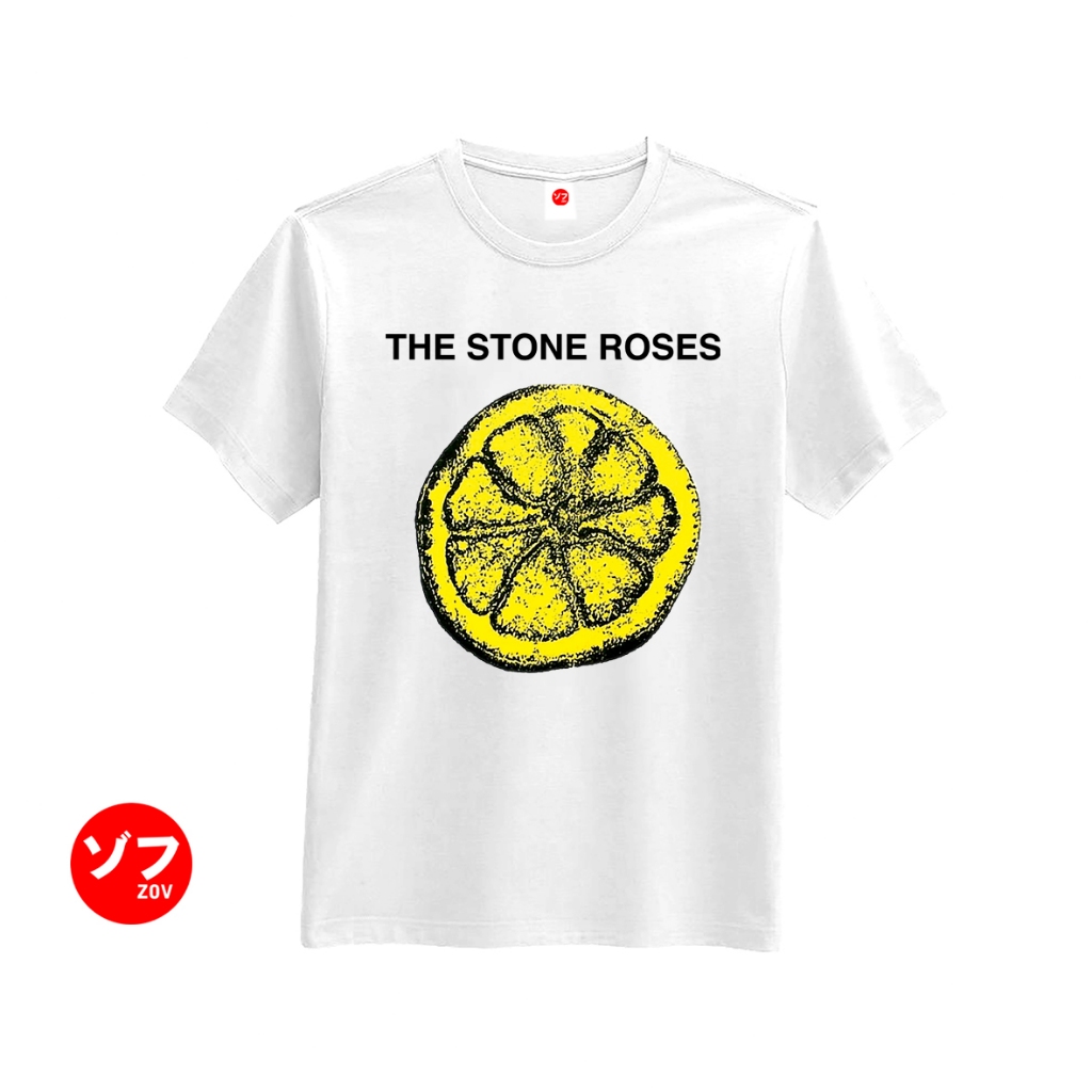 Kaos Band The Stone Roses Lemon Premium Cotton Built up ZOV Tees