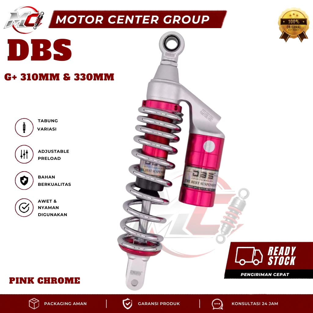 [SR] Shockbreker DBS Tabung GPLUS 310mm Matic/ Shock DBS Mio Beat Vario Spacy DlI
