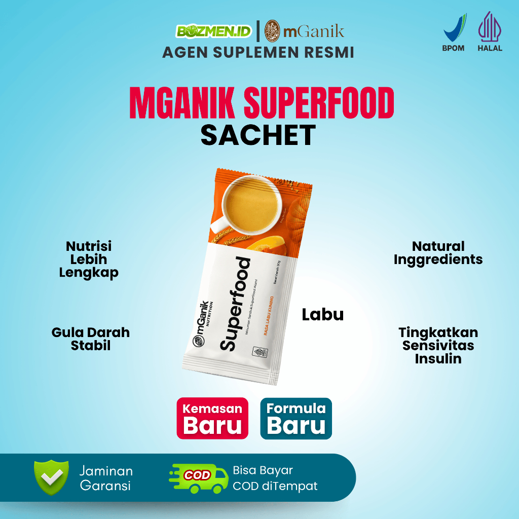 Mganik Multigrain Diabetesi (Sachet) Original