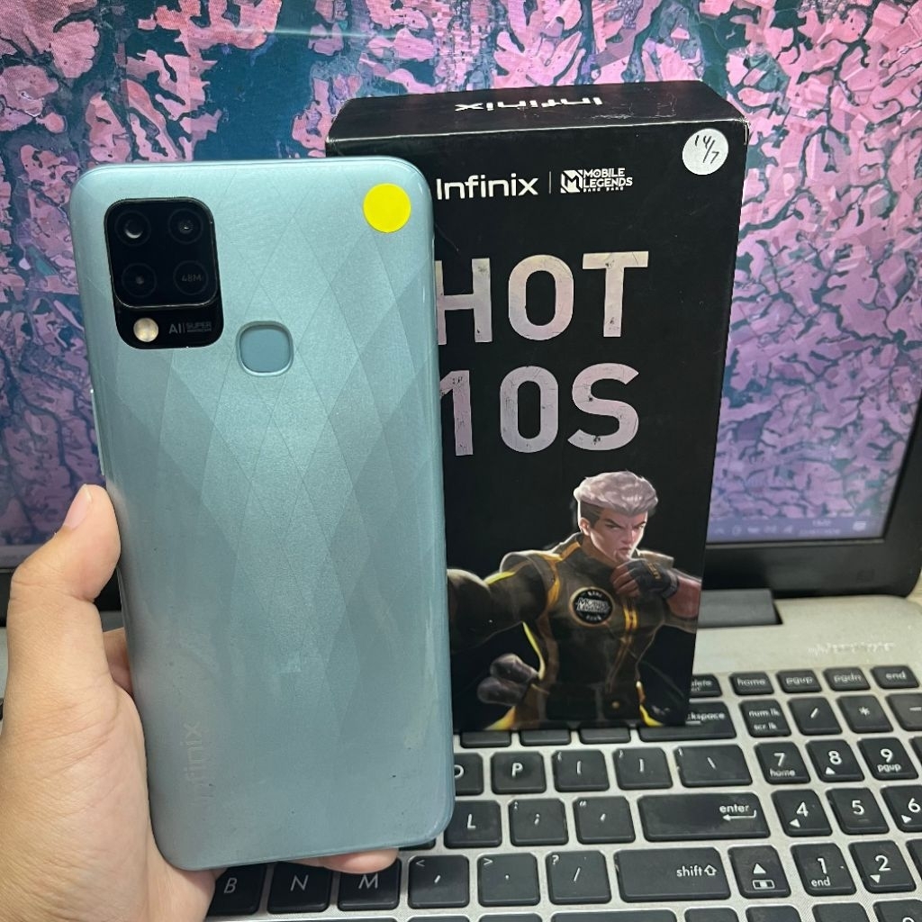 Infinix Hot 10s 4/64GB Second Ori