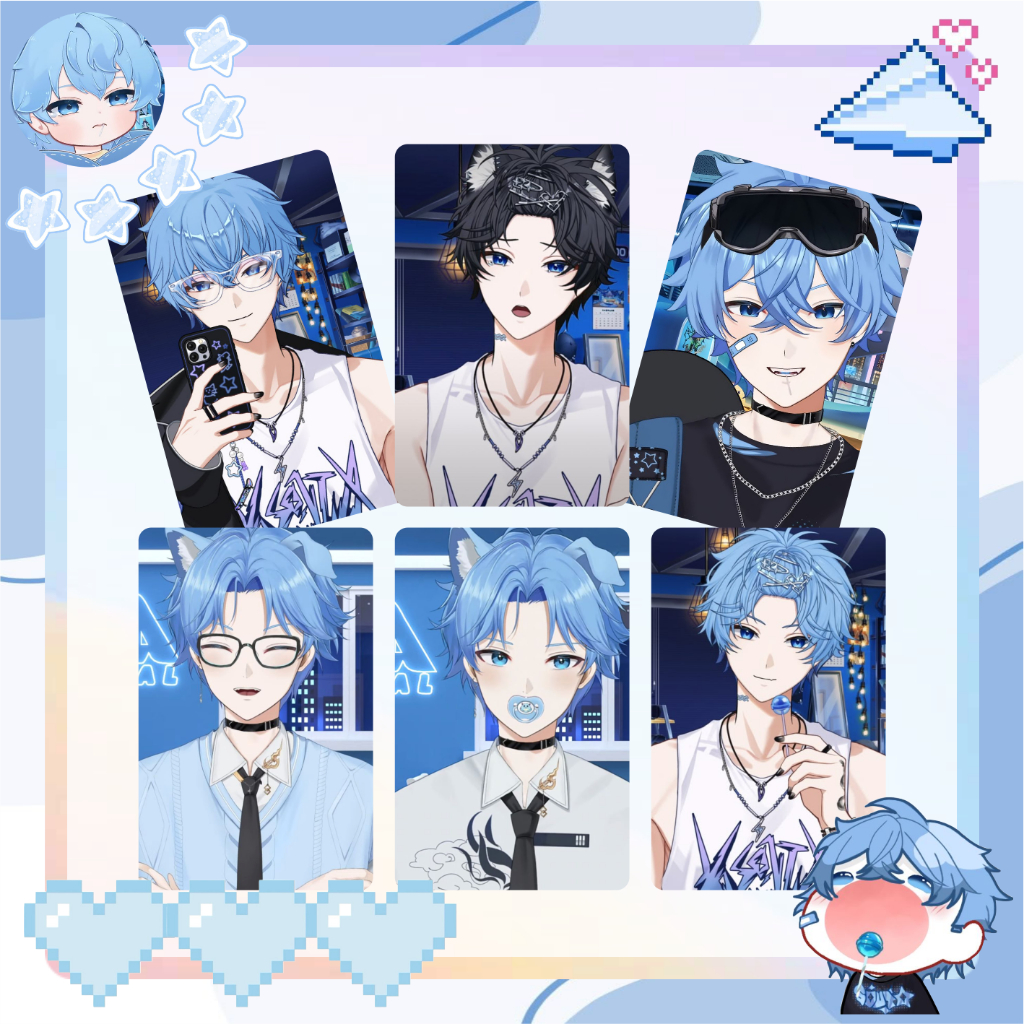Photocard Souta VTuber, Photocard Souta Hologram dan Glossy