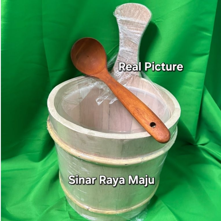 EMBER KAYU SAUNA + GAYUNG /Gentong Kayu Sauna