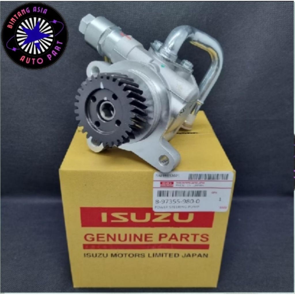 POMPA POWER STEERING STIR ISUZU DMAX LAMA 3.0 DMAX OLD 3.000CC 2015 KEBAWAH