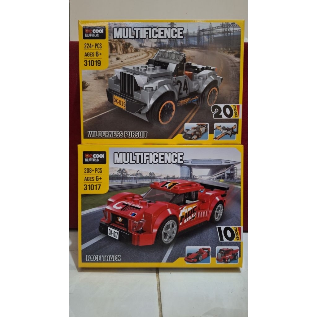 Decool Multificence / Lego mobil anak