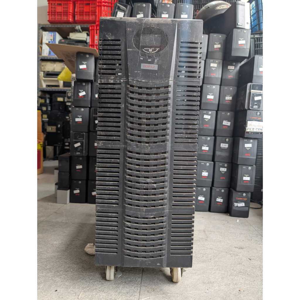 Casing UPS 5 KVA Topaz Zenith Plus - Rangka / Bodi Kosongan UPS Besar Ada Roda + MCB