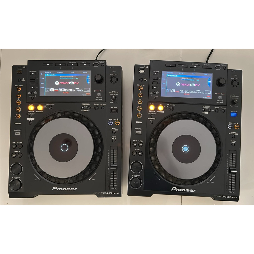 Alat DJ Pioneer CDJ 900 Nexus (x2) Pair Set DJ