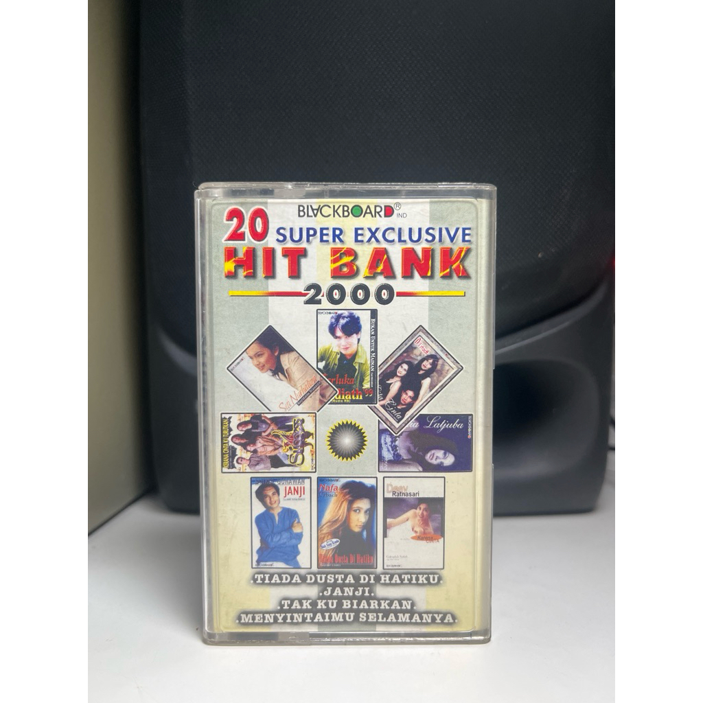 Kaset Pita 20 SUPER EXCLUSIVE HIT BANK 2000