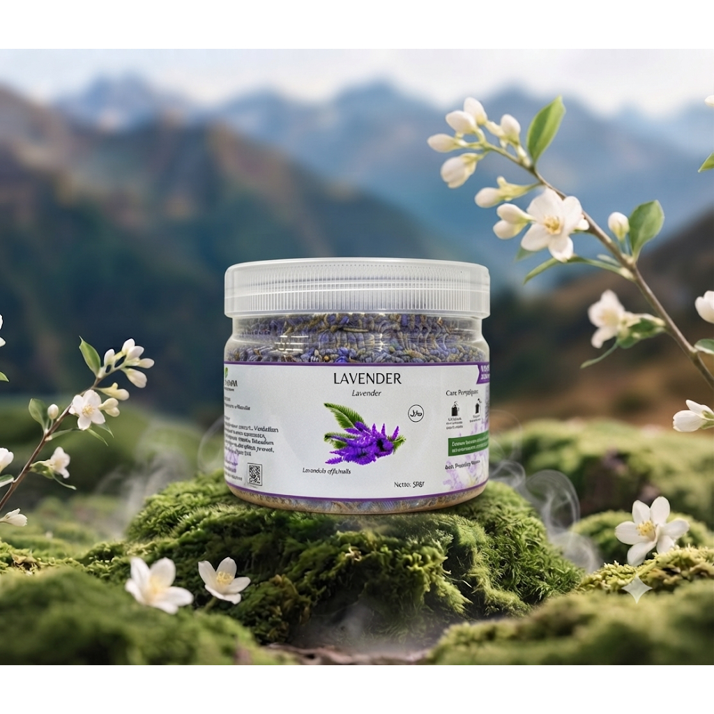 Bunga Lavender Kering / Teh Lavender / Lavender Tea / Teh Insomnia Menenangkan 40gr