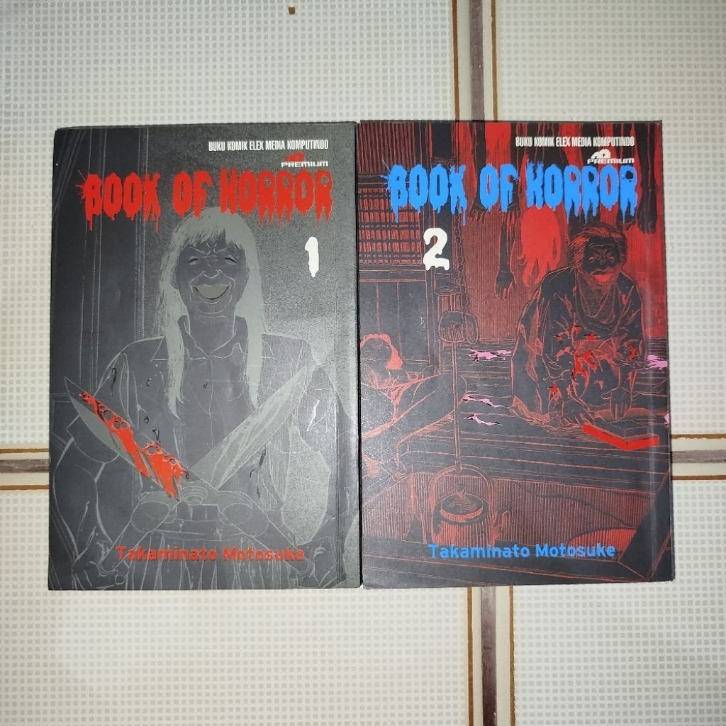 Komik Book of Horror vol 1 2 kolpri