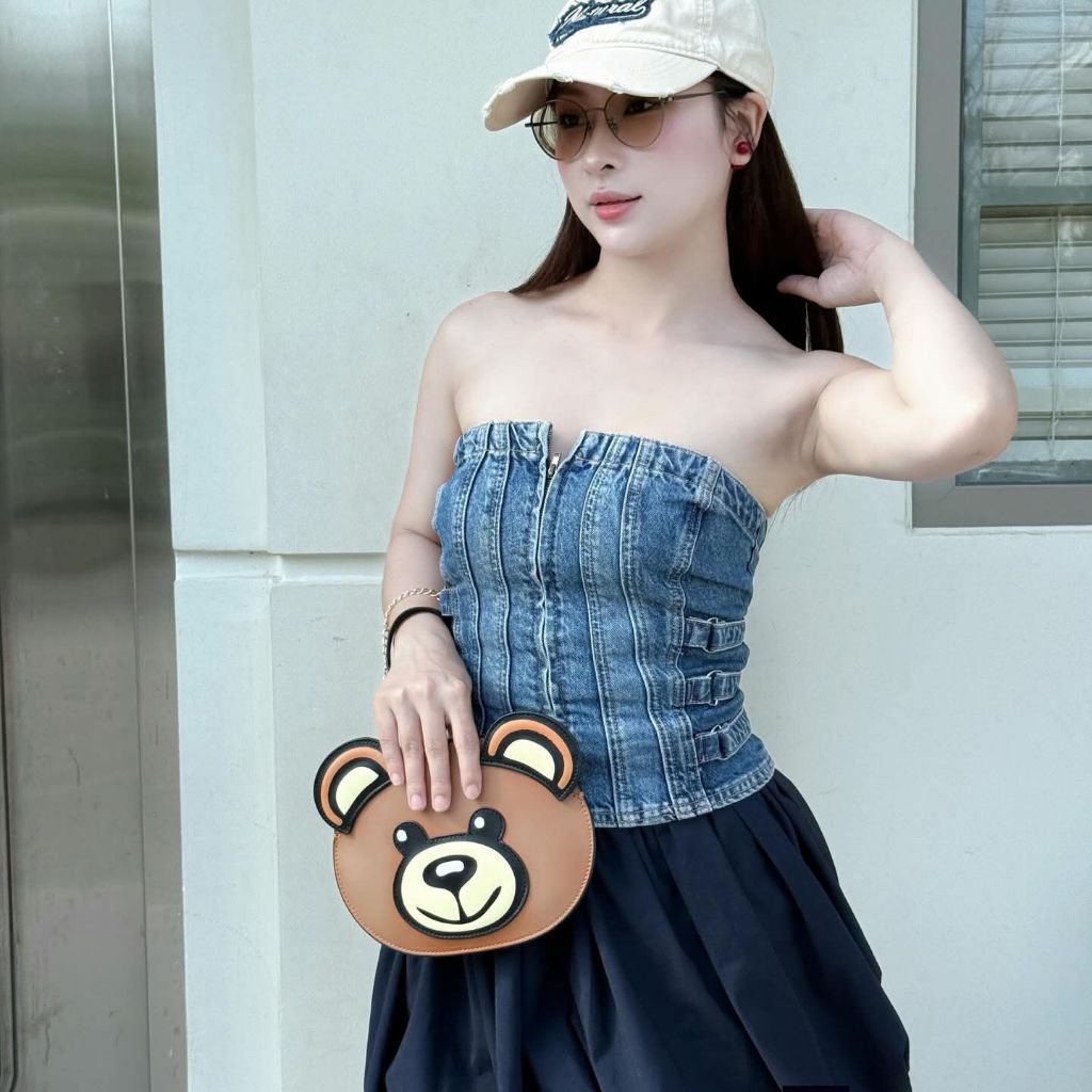 TTWN BEAR ORIGINAL TT2513 SLING BAG WANITA - TAS SLING TERBARU - TTWN BEAR