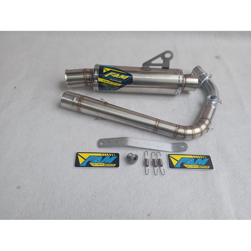 Knalpot Vespa Matic Sprint S Iget LX 125 150 2V 3V LX 2V Karbu