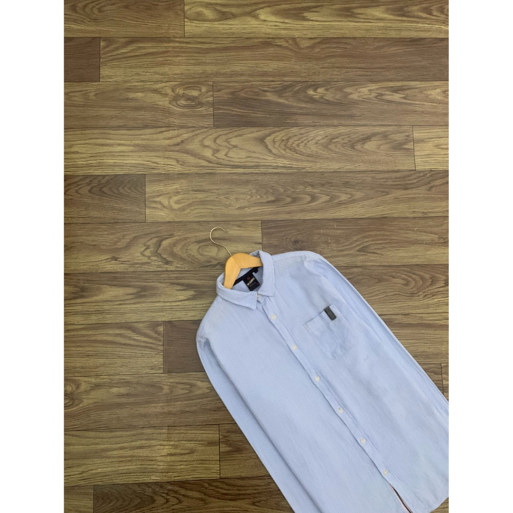 Kemeja BAUHAUS Branded Selvadge Long Sleeve