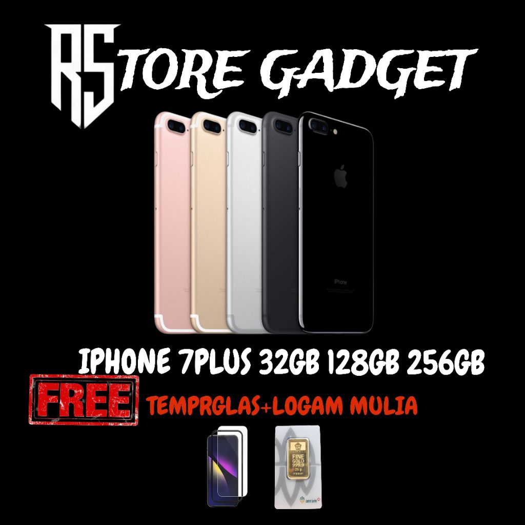 Apple iPhone 7 Plus 32GB 128GB 256GB Ex Resmi 100% Original
