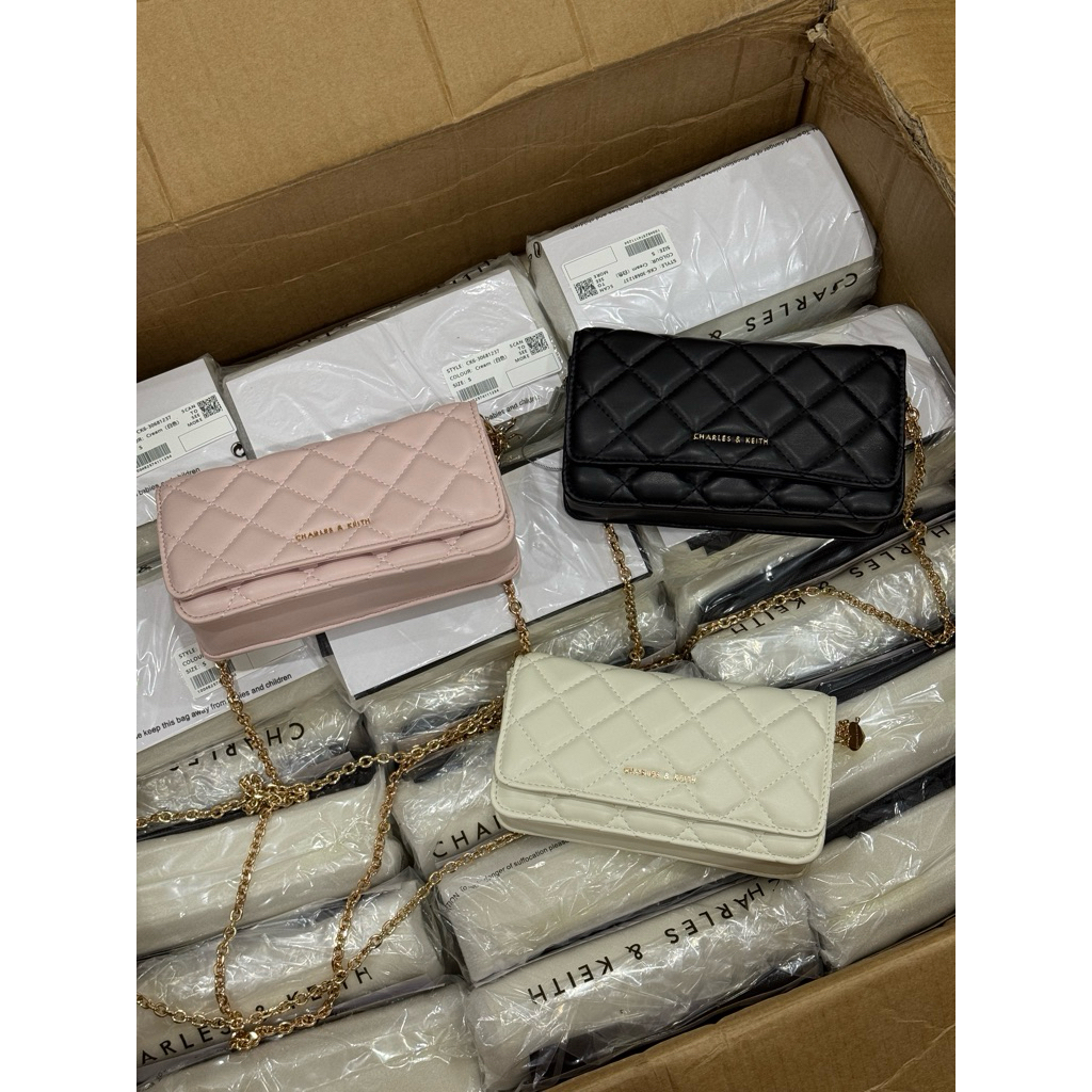 Wallet Quilted Arrietty On Chain-Slingbag Mini