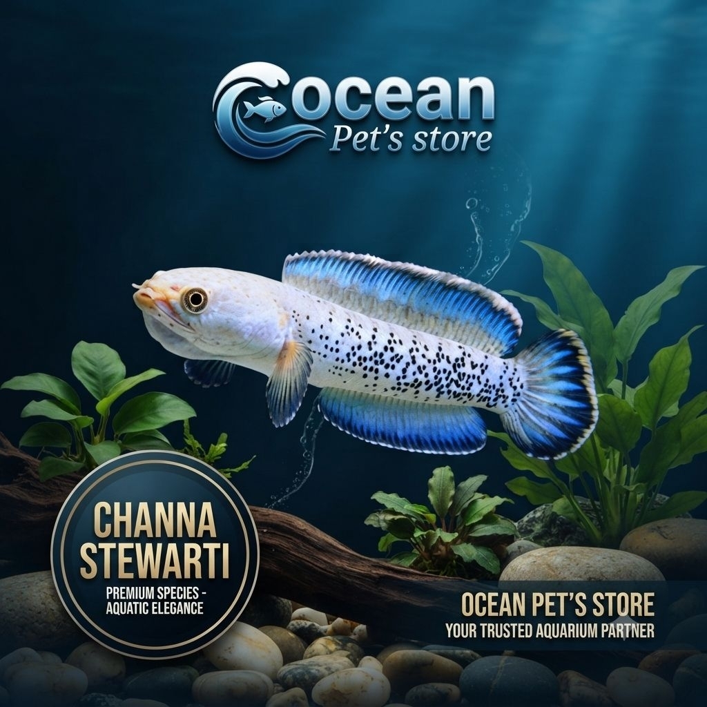 Channa stewarti Channa dwarf Channa hiasan aquarium