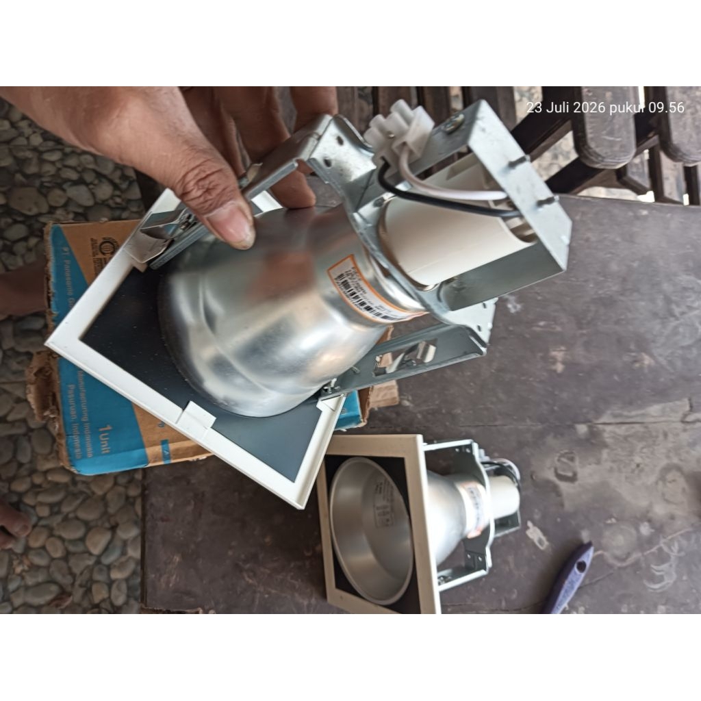 FITTING DOWNLIGHT PANASONIC TERMURAH foto dan video REAL