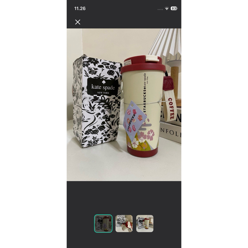 Tumbler Starbucks+Kate spade new york•New