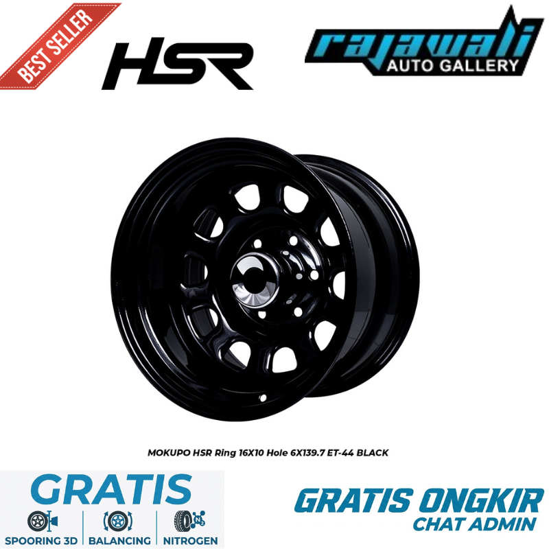VELG CELONG RING 16 LEBAR 10 PCD 6X1397 TIPE HSR MOKUPO VELG OFFROAD R16
