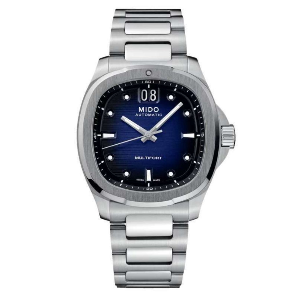 MIDO M049.526.11.041.00 Multifort TV BigDate Jam Tangan Pria Automatic Swiss Made Original