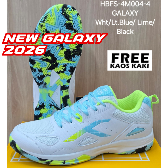 HUNDRED GALAXY Badminton Shoes - Sepatu Badminton Original Hundred