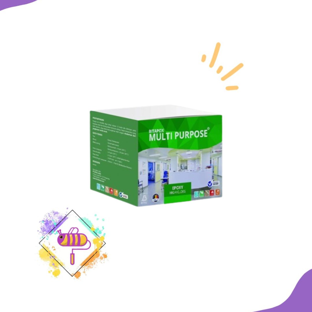 Cat Epoxy Multifungsi / Bitapox Cat Keramik / Cat Lantai 1 KG