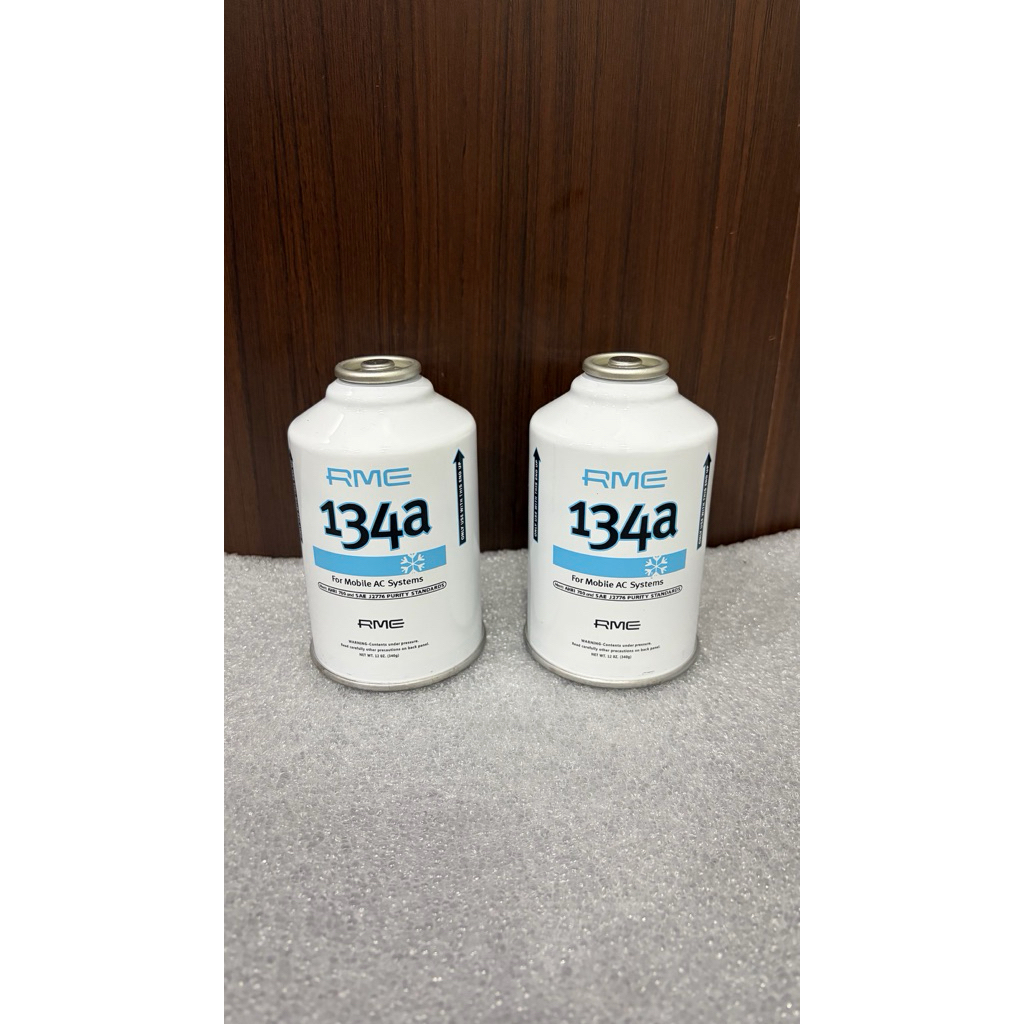 Freon pendingin RME R134A R 134A R 134 A 340gr kulkas ac refrigerant tanaka dupont 340 gram kaleng f