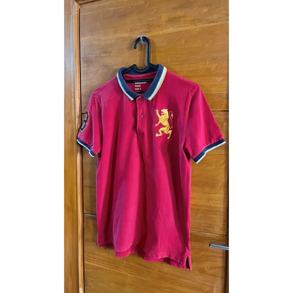 Preloved Giordano - Polo Shirt Lion