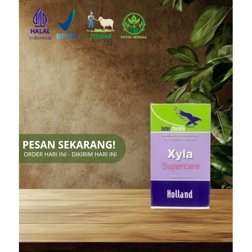 Xyla obat anestesi dan penenang untuk hewan yang mengandung bahan aktif Xylazine