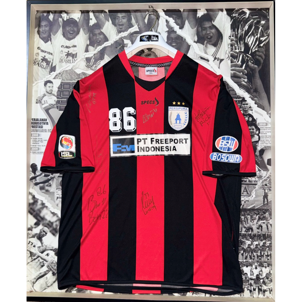 Jersey Persipura Jayapura Home Original Specs #86