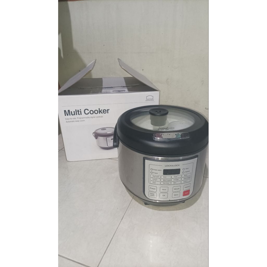 Preloved // LocknLock Multi Cooker 1.8L 500w - EJR151