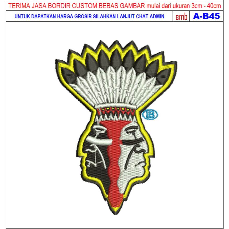 DEB-Satudarah Motorcycle Club  BORDIR LOGO/EMBLEM