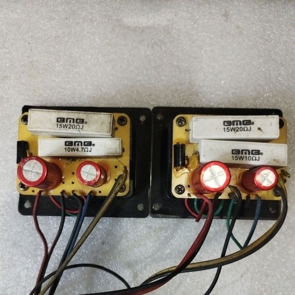 BMB TERMINAL BOX SPEAKER PLUS CROSSOVER 3way  BMB 550MKII 12i BMB550MKII