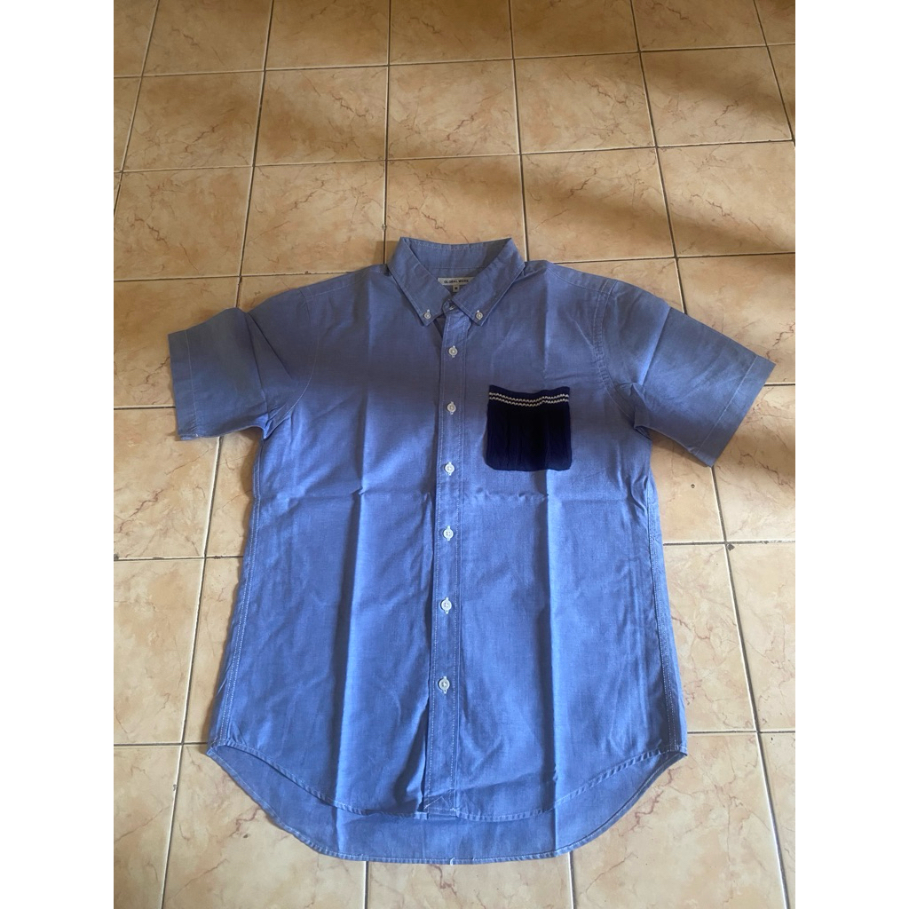 KEMEJA OXFORD GLOBAL WORK